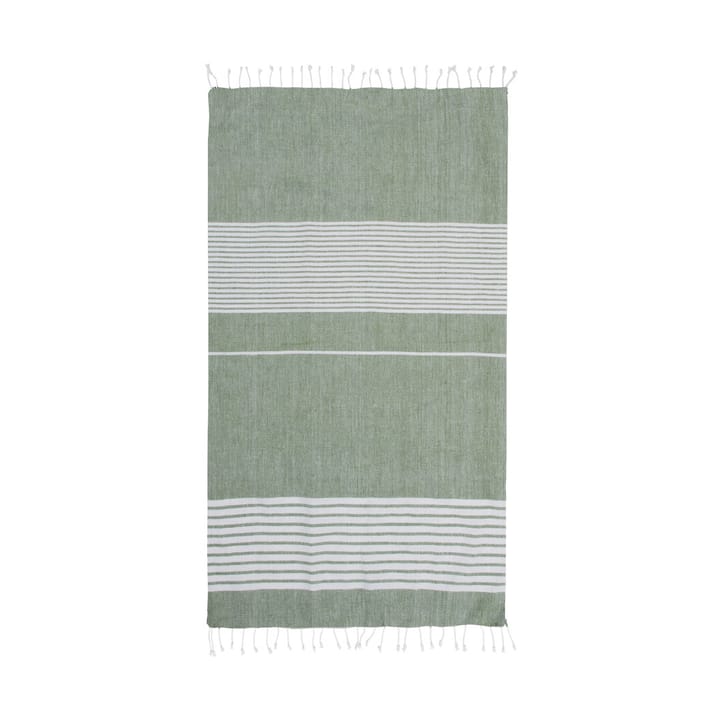 엘라 하맘 스트라이프 목욕 타월 145x250 cm - Green - Sagaform | 사가폼