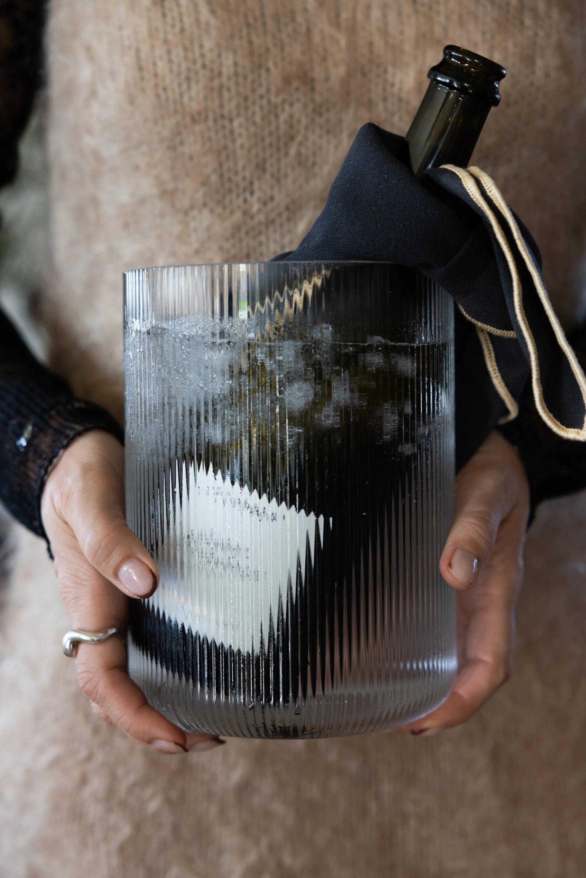 사가폼 블랑카 화병/와인 쿨러 Ø15x20 cm, Clear Sagaform | 사가폼