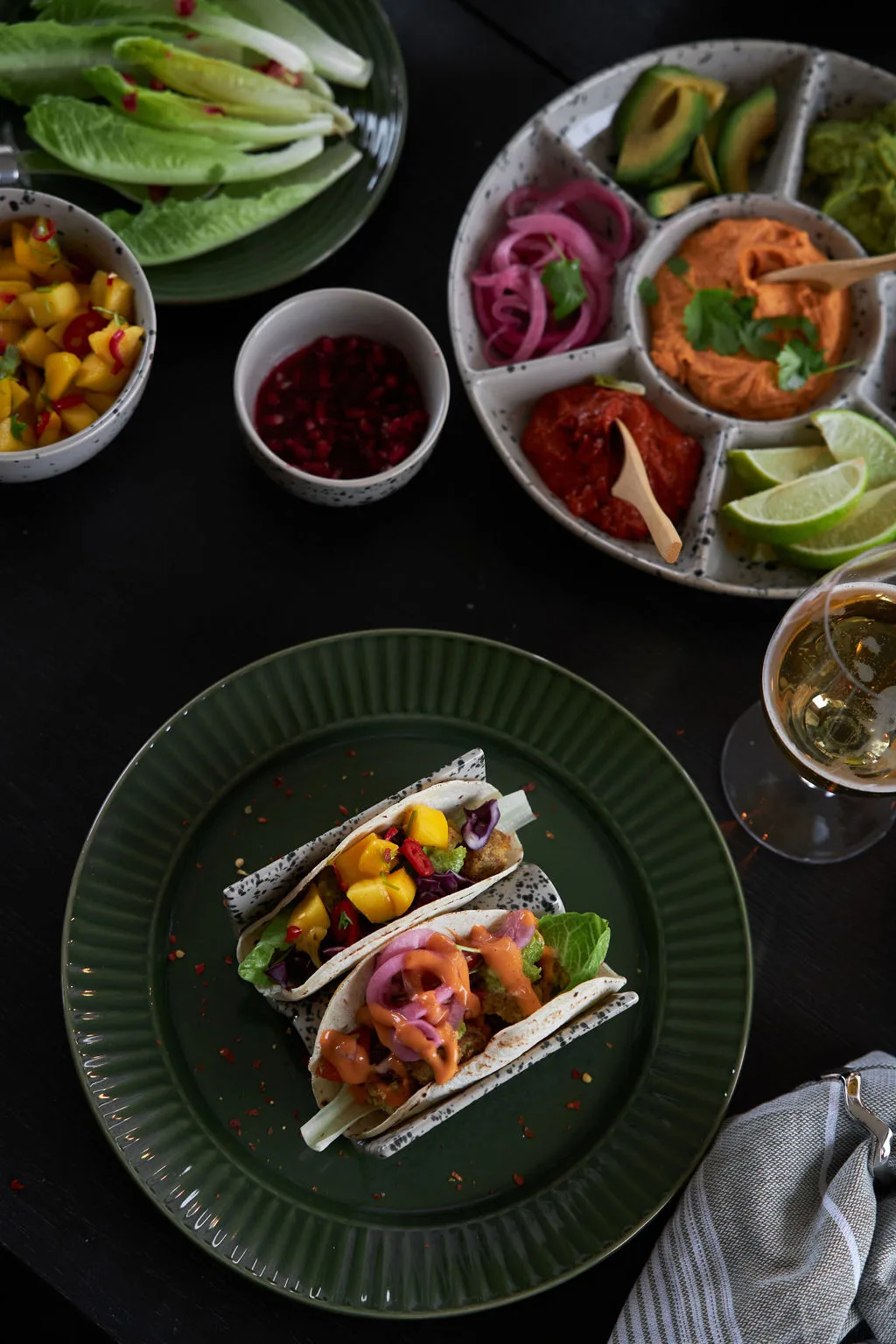 디테 타코 스탠드 2개 세트, grey-black Sagaform | 사가폼