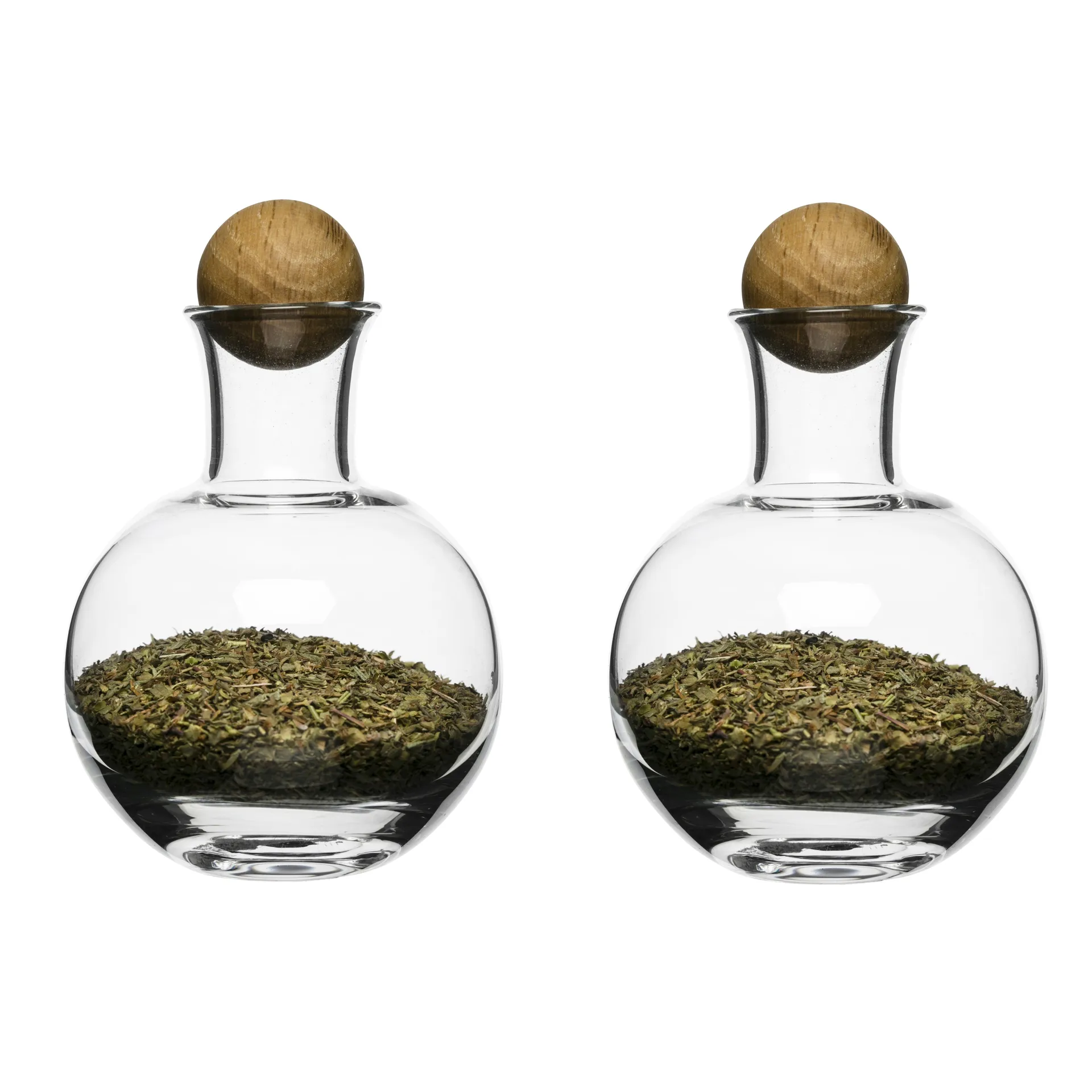 네이처 오벌 오크 서빙 세트, 2개 세트 Sagaform | 사가폼