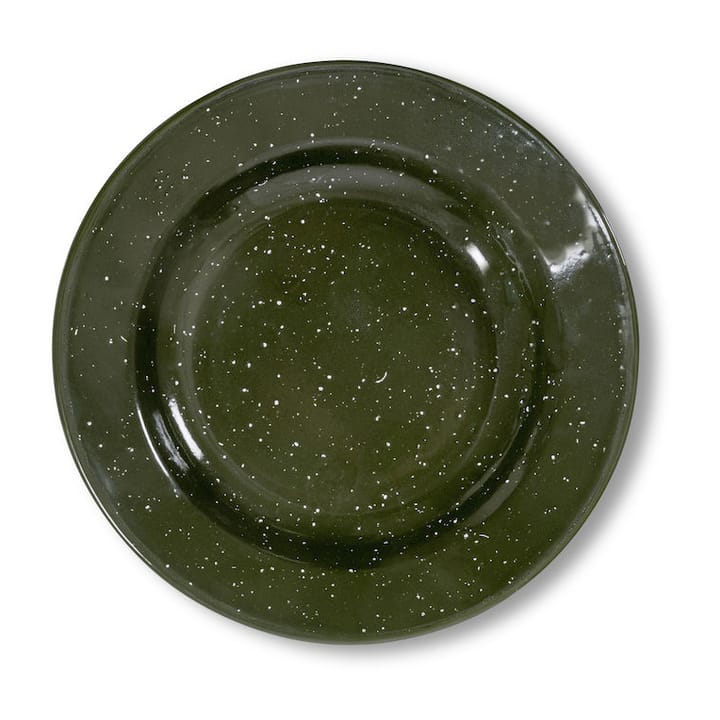 도리스 에나멜 접시 Ø20 cm - Green - Sagaform | 사가폼