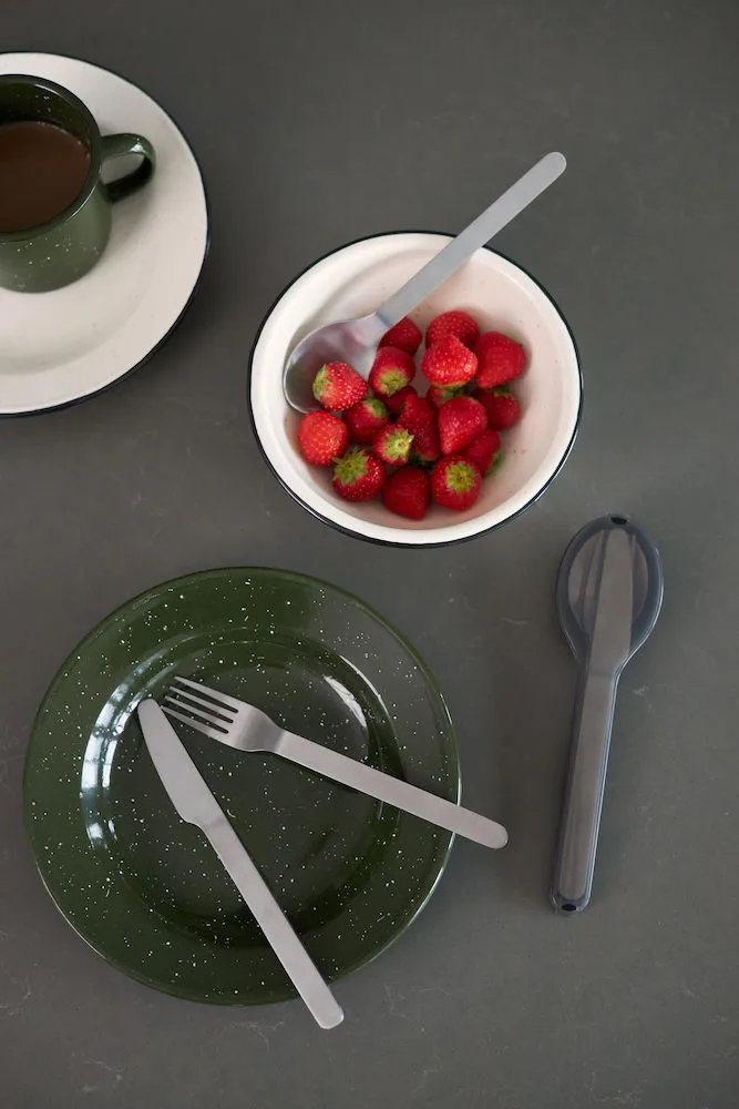 도리스 에나멜 접시 Ø20 cm, Green Sagaform | 사가폼