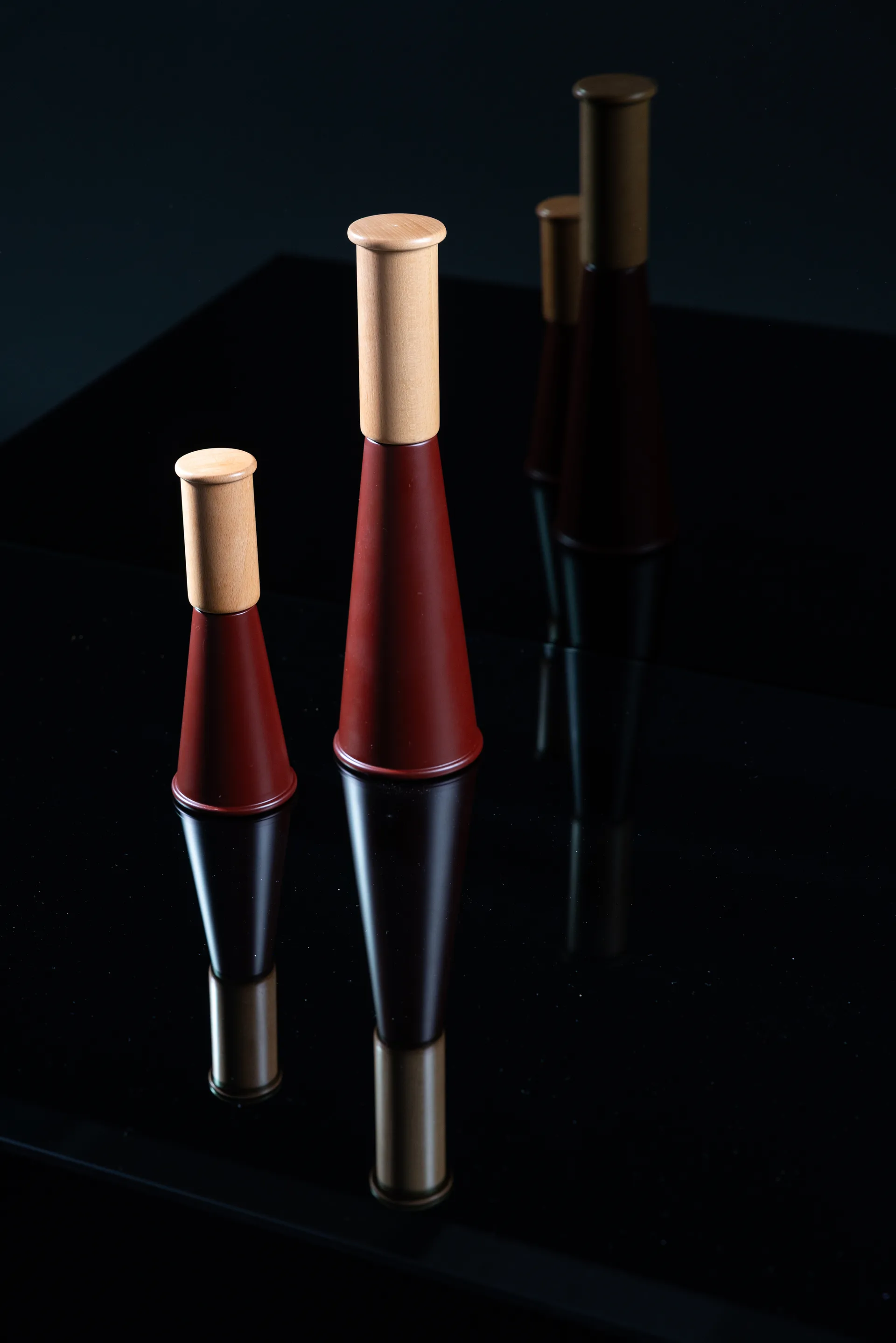 구르켄 소금 & 후추 그라인더 미듐 20.5 cm, Red-brown Sagaform | 사가폼