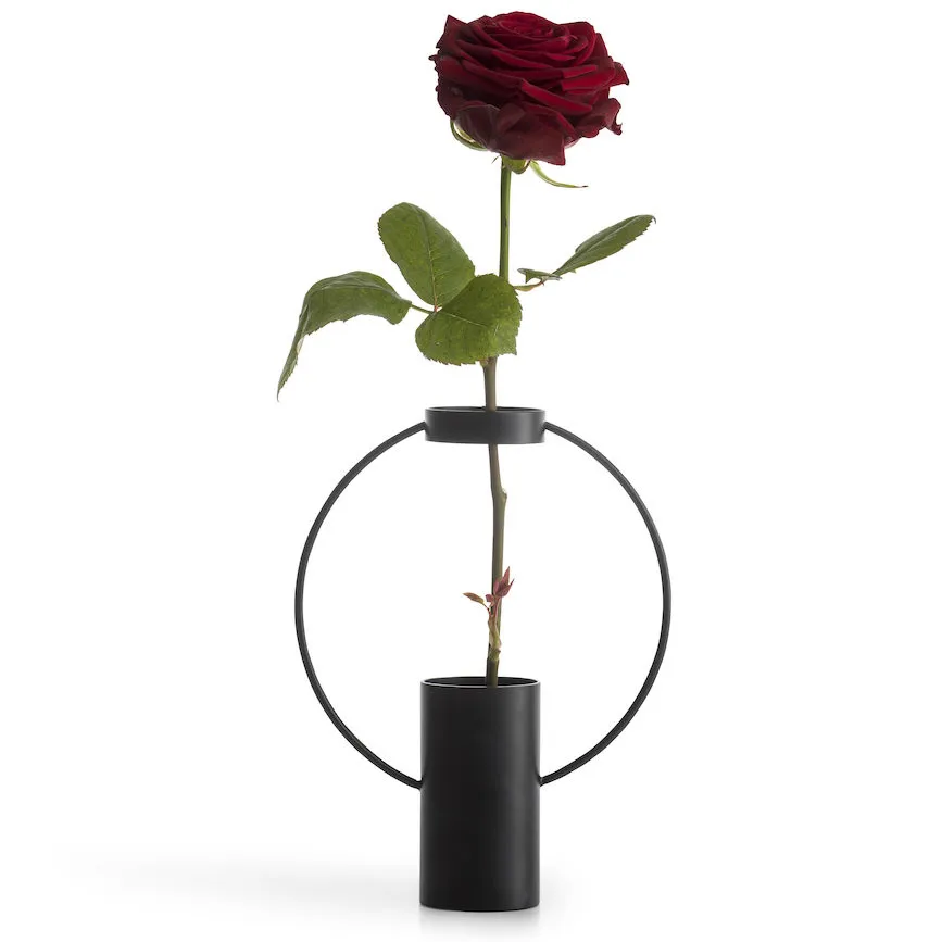 문 화병 21 cm, black Sagaform | 사가폼