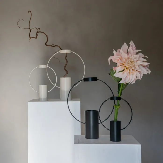 문 화병 21 cm, black Sagaform | 사가폼