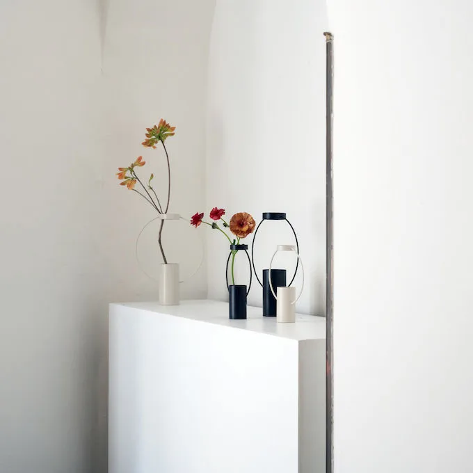 문 화병 21 cm, black Sagaform | 사가폼