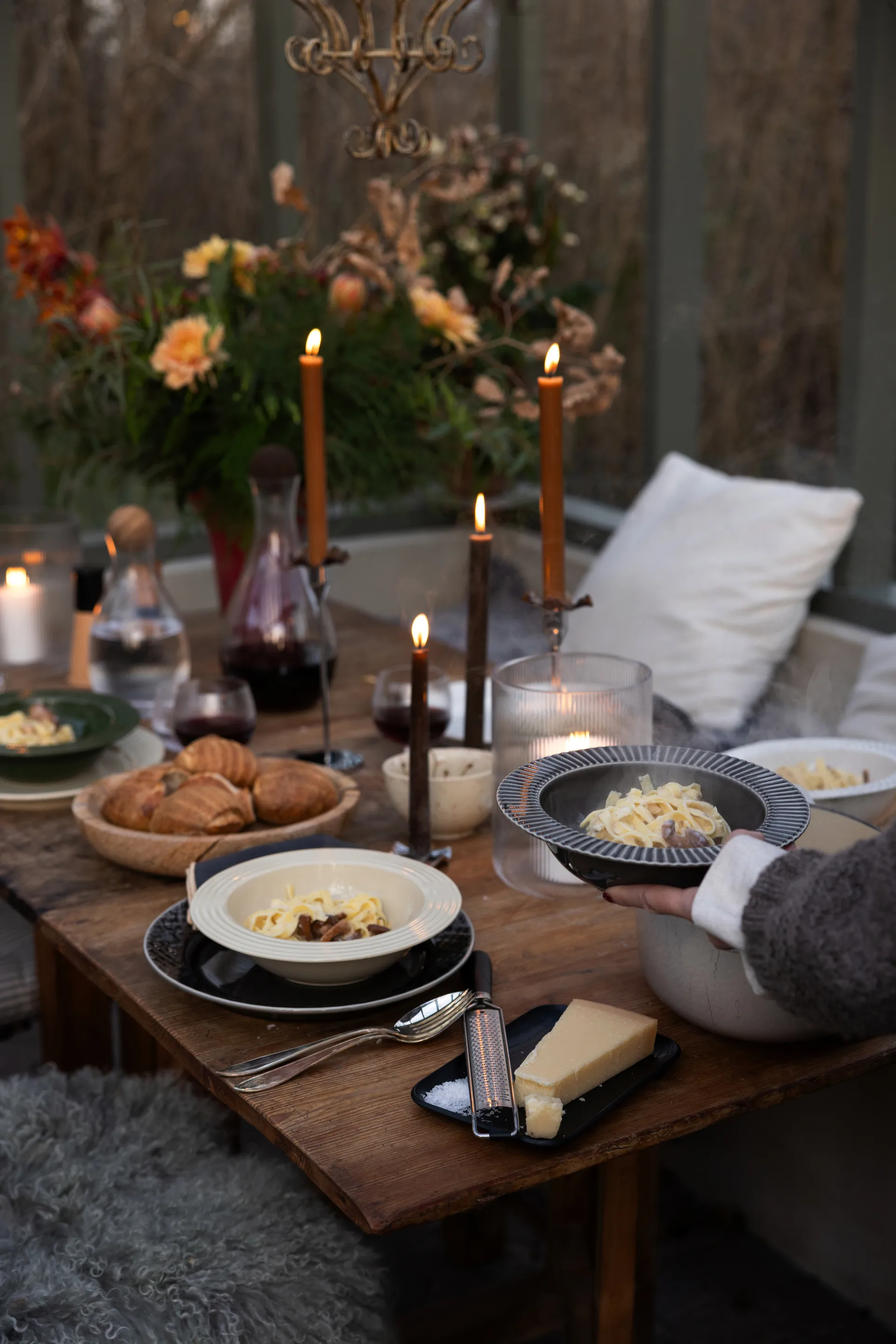 커피 & 모어 딥 플레이트 Ø22 cm, Grey Sagaform | 사가폼