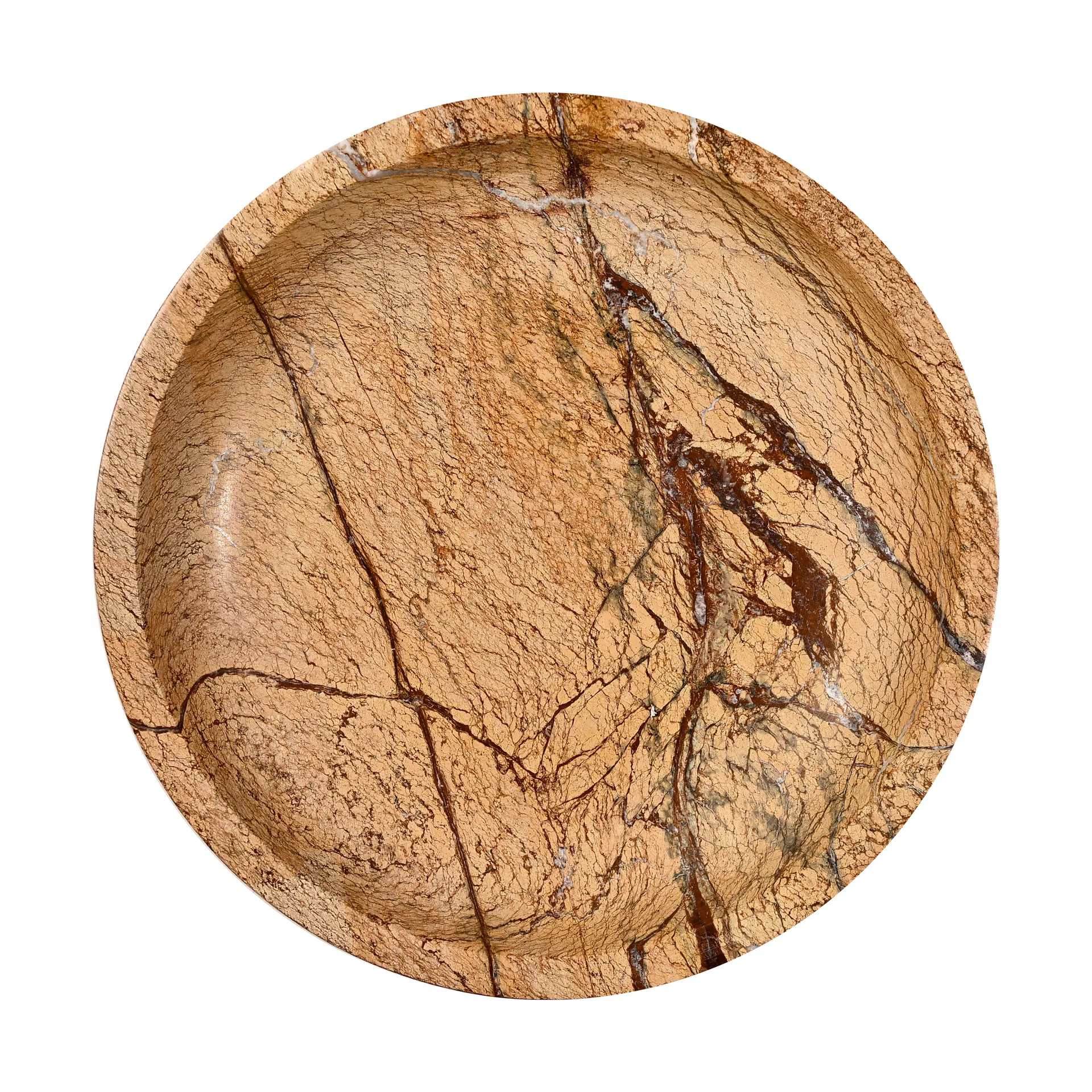 스톤 보울 라지 Ø28 cm, Brown forest marble Sagaform | 사가폼