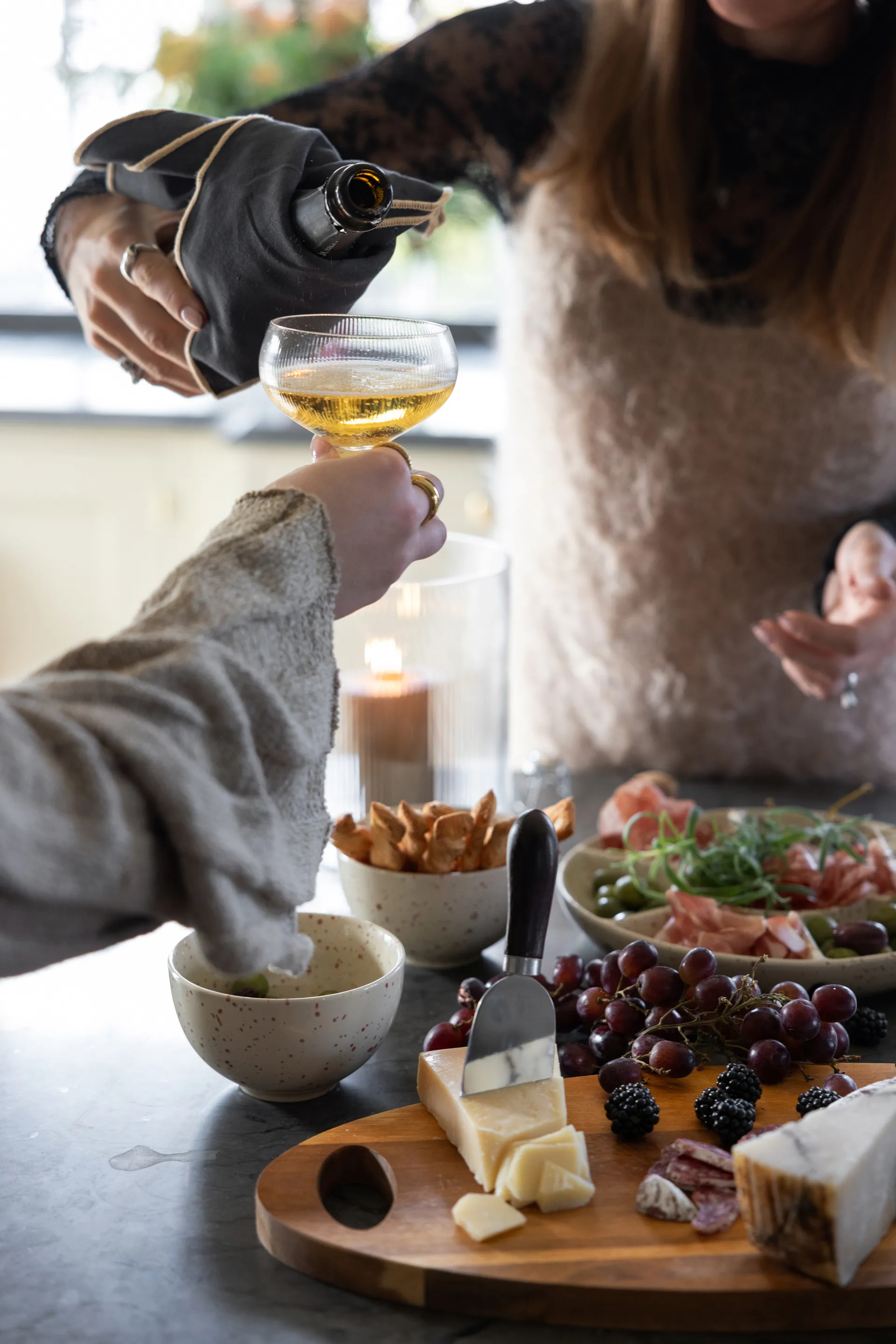 사가폼 블랑카 샴페인 쿠페 30 cl 2개 세트, Clear Sagaform | 사가폼