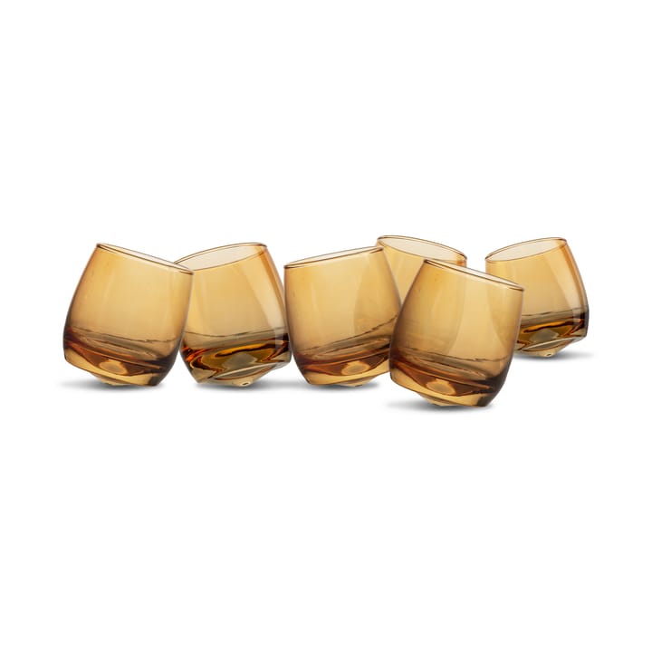 사가폼 텀블러 30 cl 6개 세트 - Amber - Sagaform | 사가폼