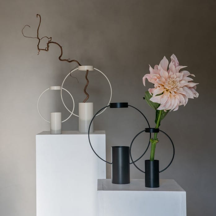 문 화병 30 cm, sand Sagaform | 사가폼