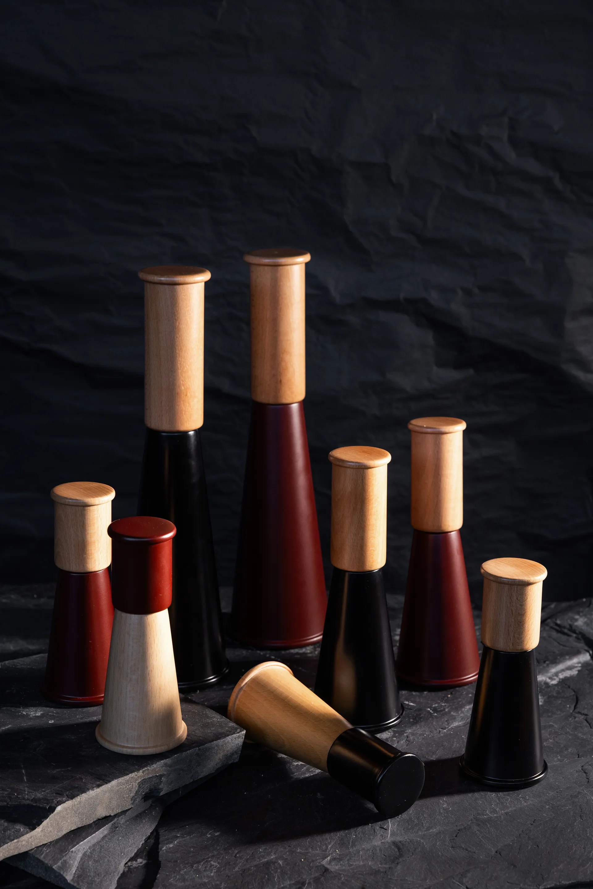 거킨 소금 & 후추 그라인더 라지 32 cm, Red-brown Sagaform | 사가폼