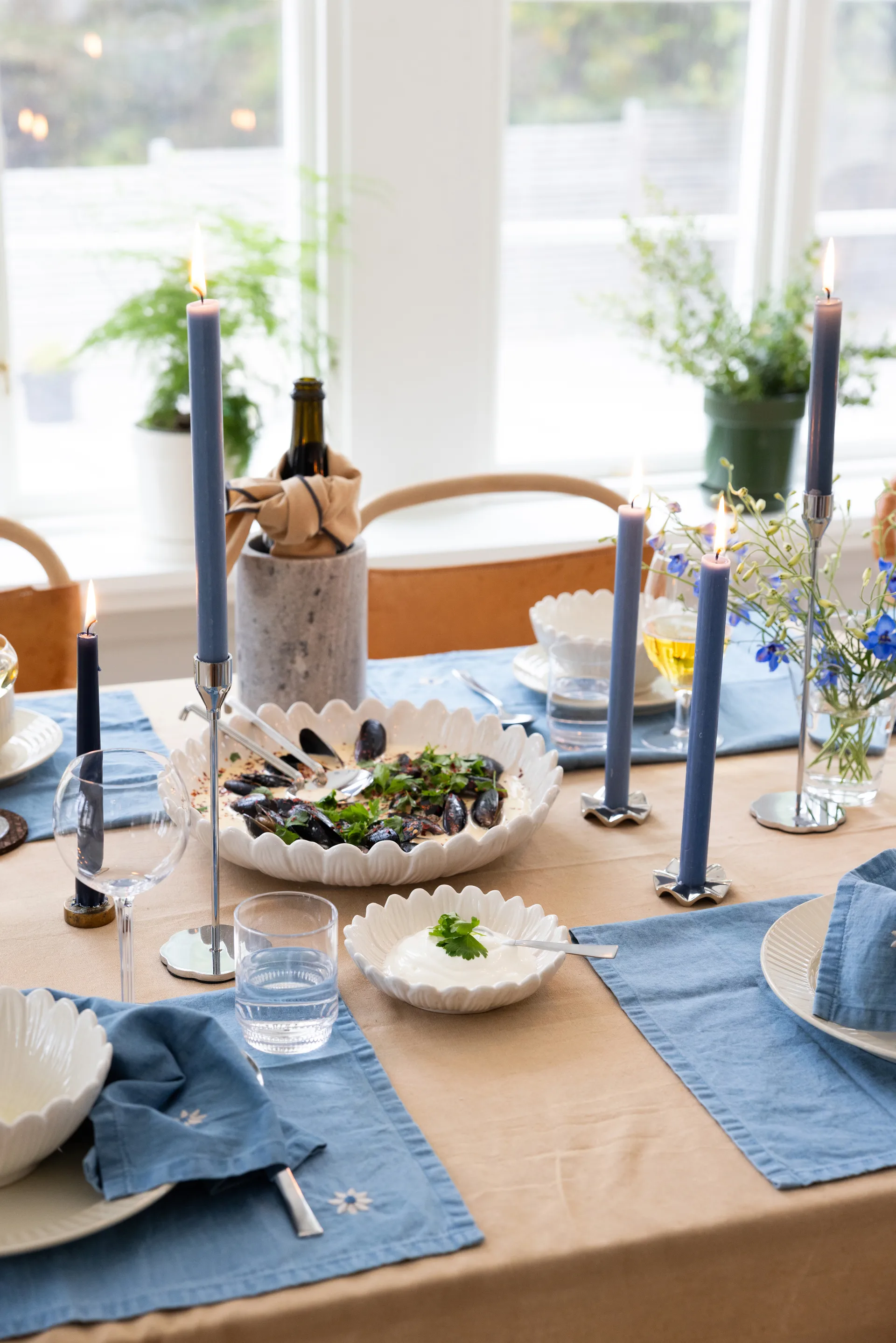 다그니 딥 디시 Ø32 cm, White Sagaform | 사가폼