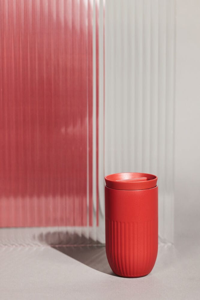 토바 자동차 보온 머�그 32cm, Wine red Sagaform | 사가폼