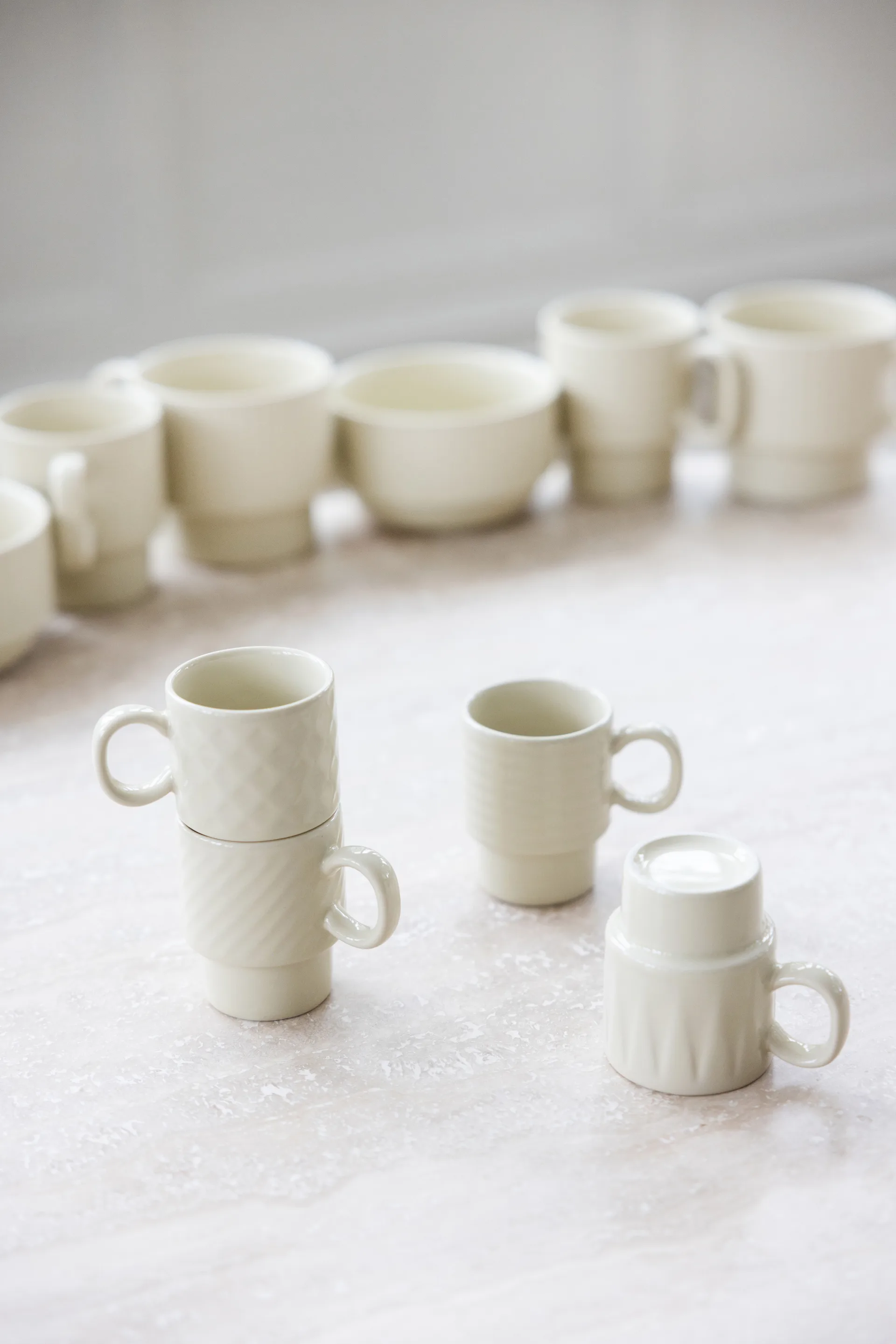 커피 & 모어 에스프레소 컵 4개 세트, Beige Sagaform | 사가폼