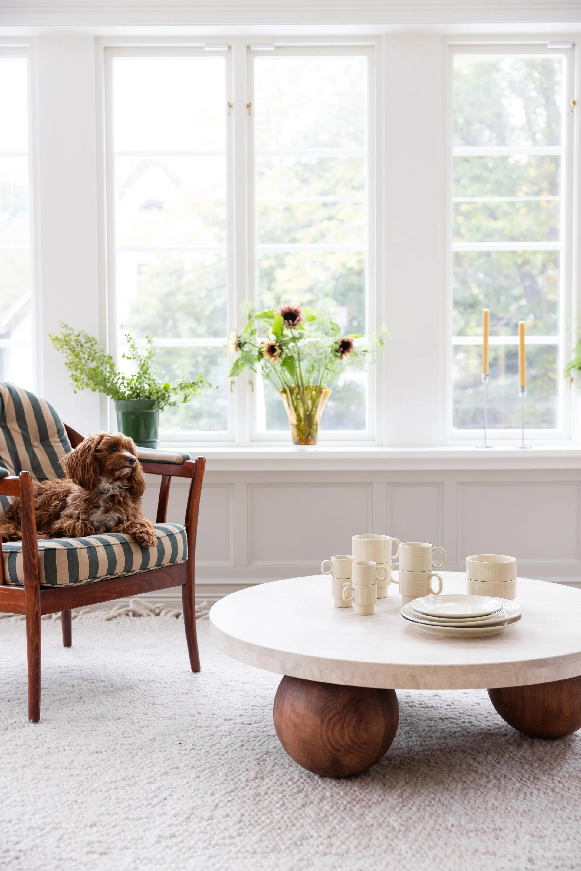 커피 & 모어 에스프레소 컵 4개 세트, Beige Sagaform | 사가폼