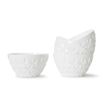 픽닉 보울 4개 세트 - White - Sagaform | 사가폼