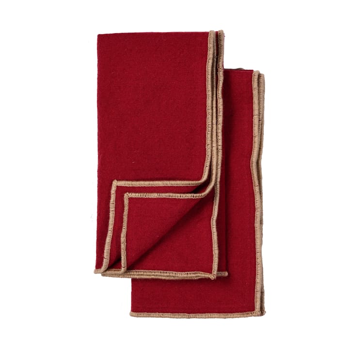 에디스 냅킨 45x45 cm 2개 세트 - Wine red - Sagaform | 사가폼