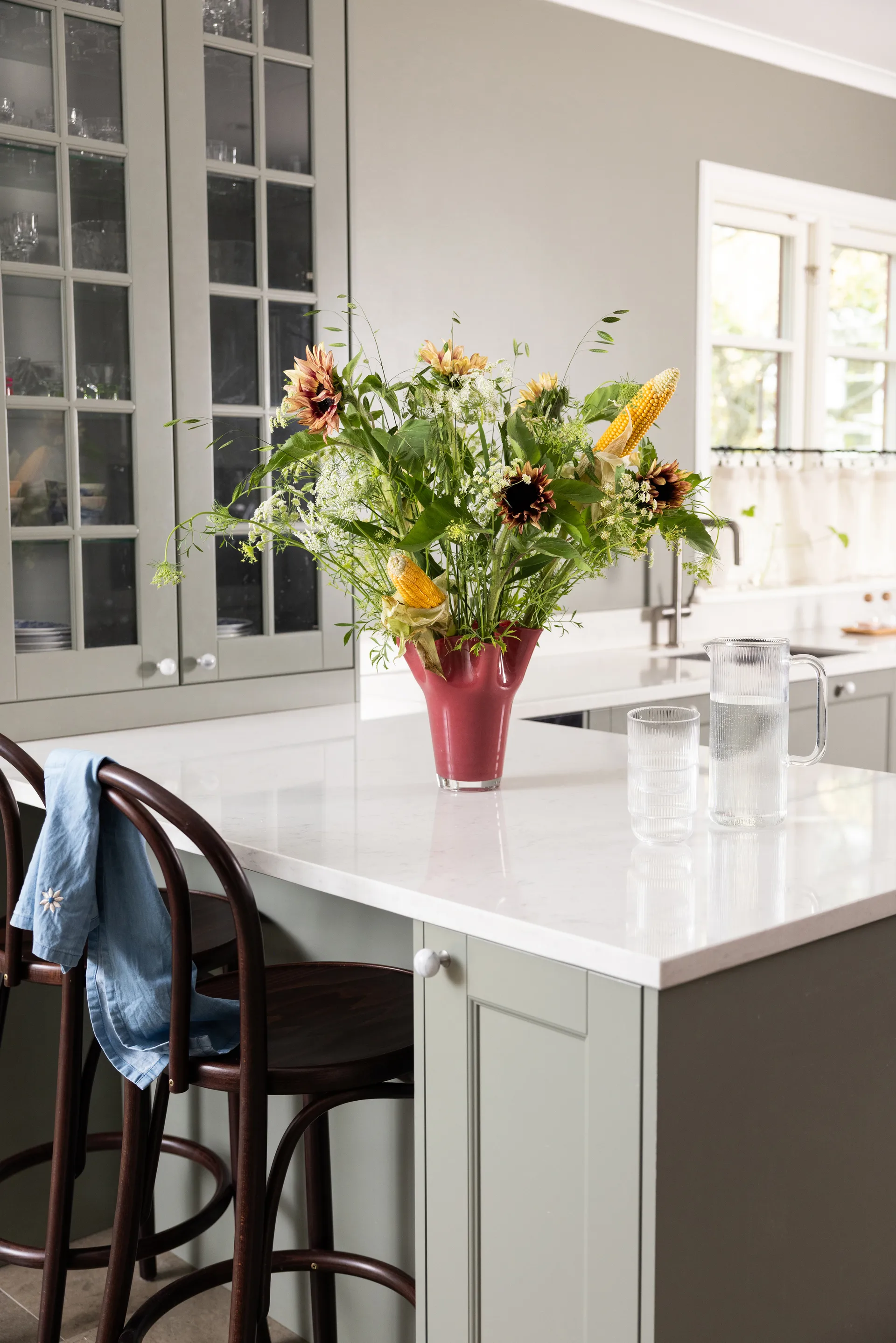 에덴 데님 주방 타올 50x70 cm 2개 세트, Blue Sagaform | 사가폼