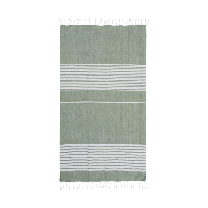 엘라 하맘 스트라이프 타월 90x170 cm - Green - Sagaform | 사가폼