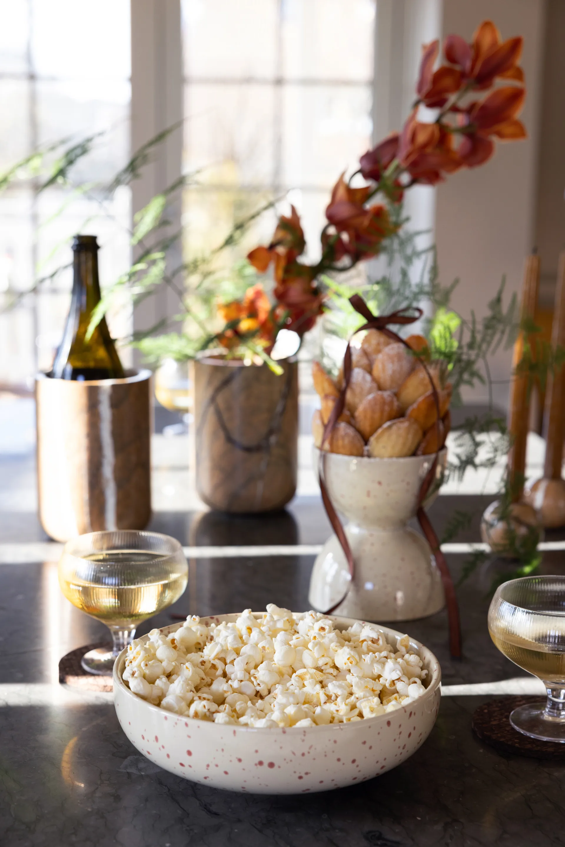 디테 서빙 보울, Beige-wine red Sagaform | 사가폼