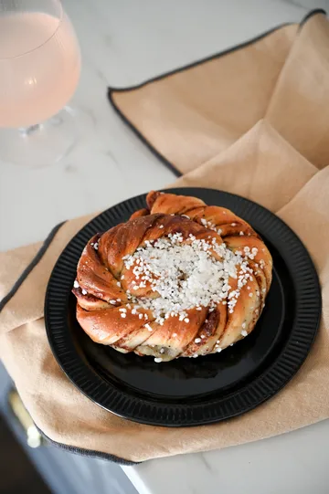 잉카 사이드 플레이트 - Black, Ø17 cm - Sagaform | 사가폼