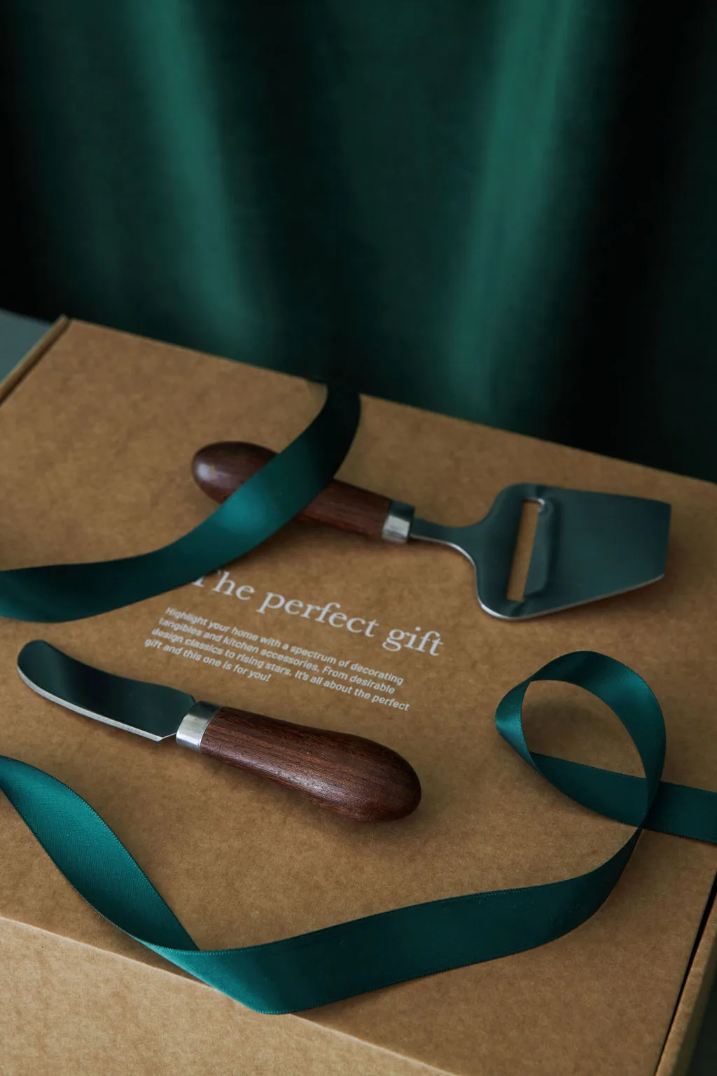 아스트리드 치즈 슬라이스 & 버터 나이프, Brown-silver Sagaform | 사가폼