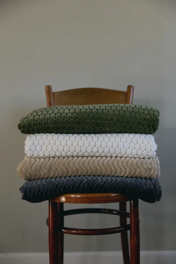 아그네스 플리스 스로우, Dark grey Sagaform | 사가폼