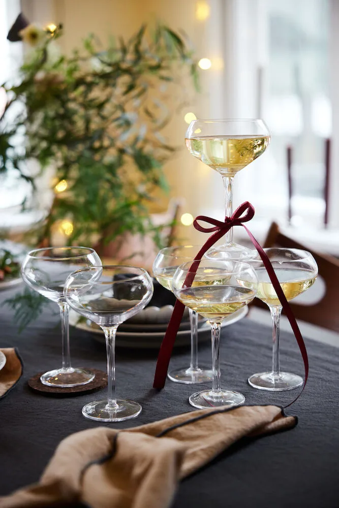 Edith 냅킨 45x45 cm 2개 세트, Beige Sagaform | 사가폼