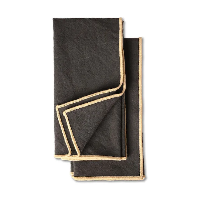 Edith 냅킨 45x45 cm 2개 세트, Gray Sagaform | 사가폼