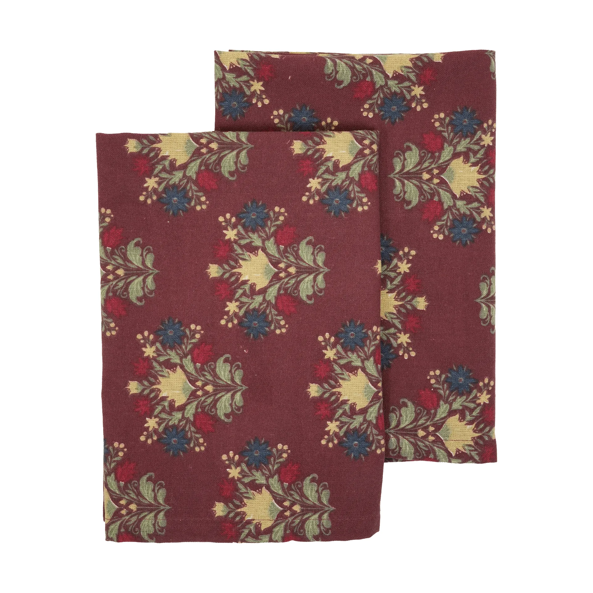 Linnea 키친 타월 2개입, Mixed wine red, 50x70 cm Sagaform | 사가폼