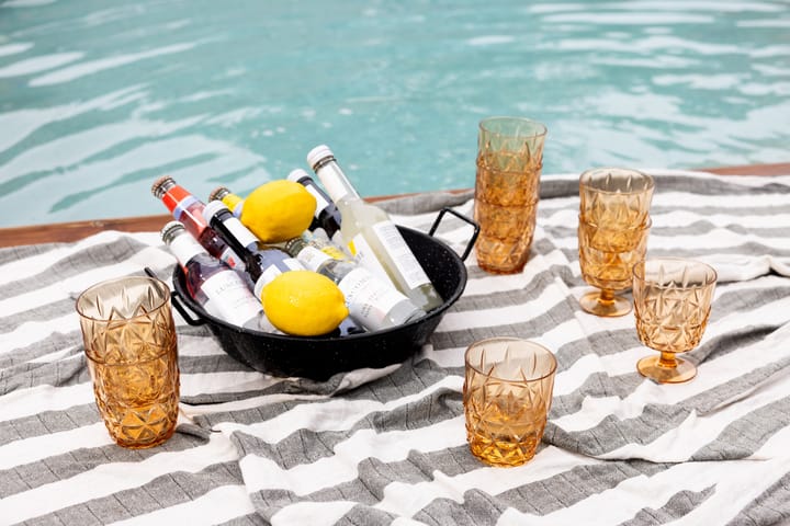 Picknick Juni 물잔 28cl 4팩, Amber Sagaform | 사가폼
