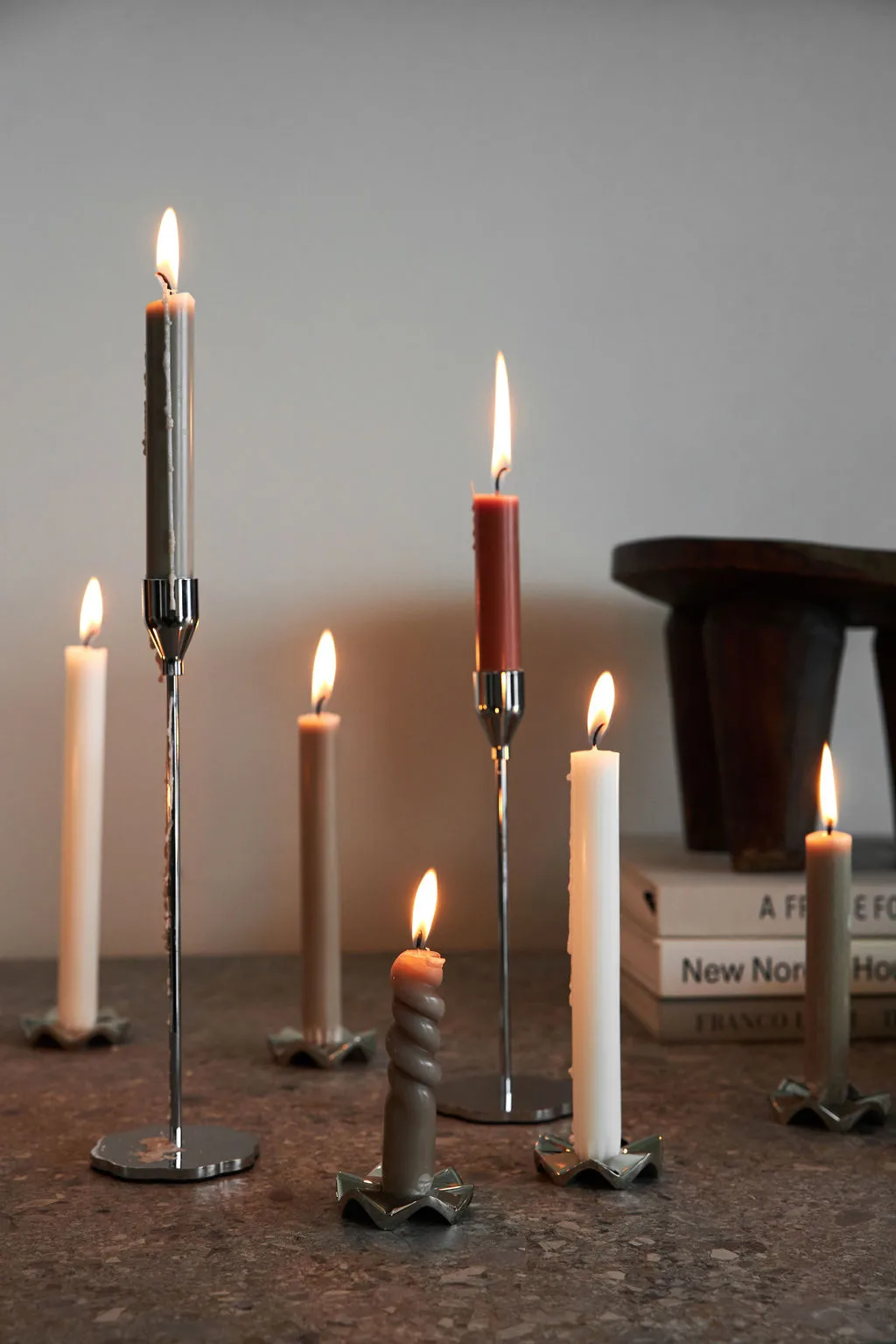 Siri 캔들 스틱, Silver Sagaform | 사가폼