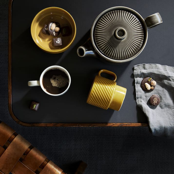 커피 & 모어 커피 머그 - yellow - Sagaform | 사가폼