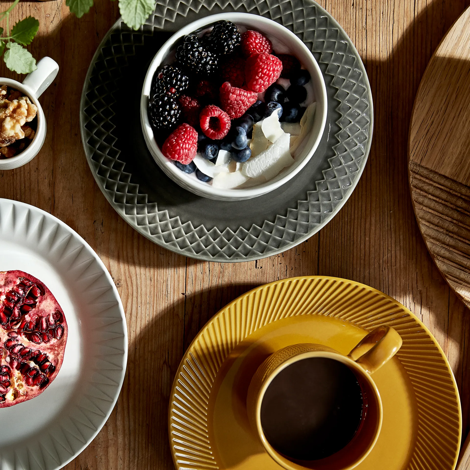 커피 & 모어 소형 접시, Yellow Sagaform | 사가폼