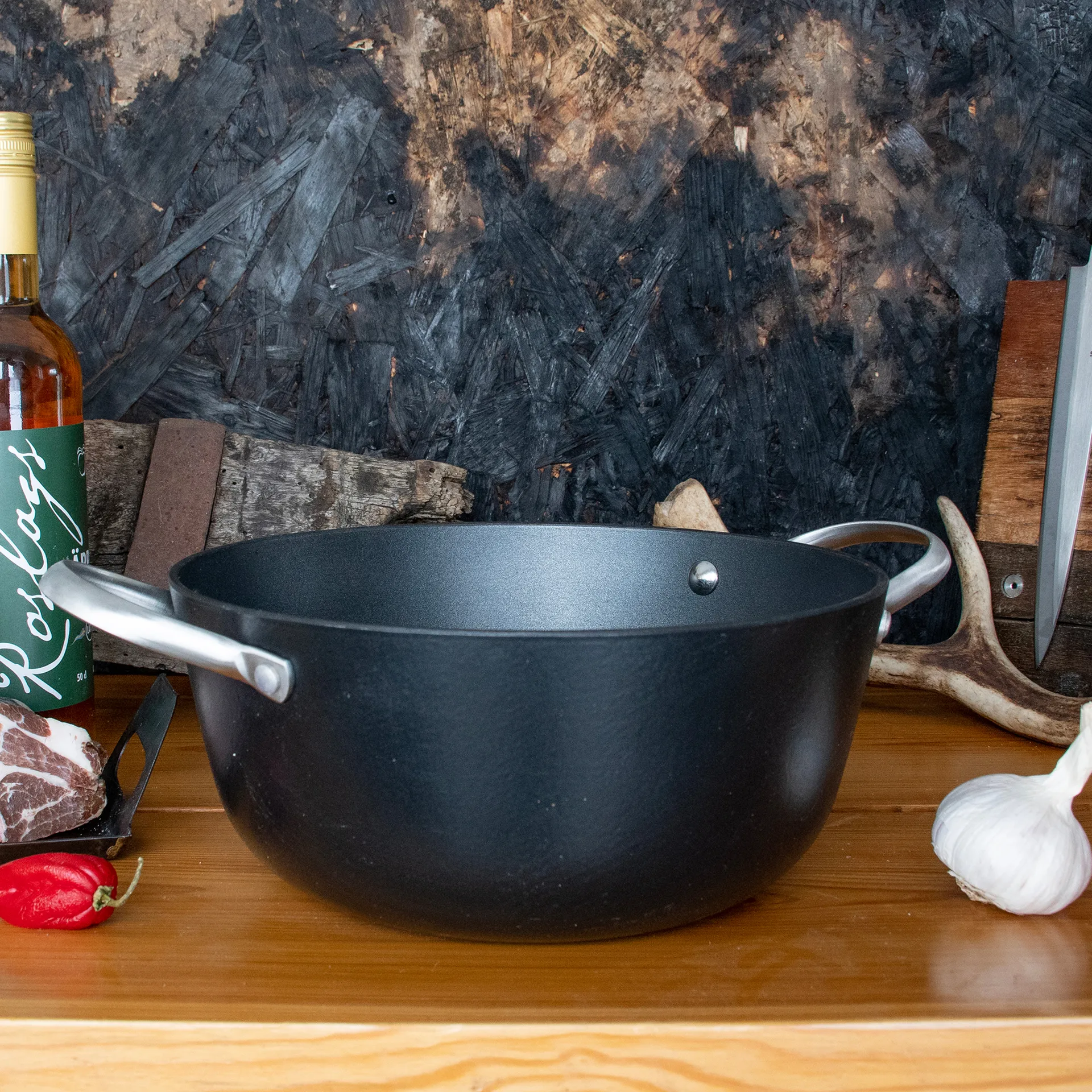 사타케 소테 냄비(유리뚜껑 포함) 2개, 4 L Satake | 사타케