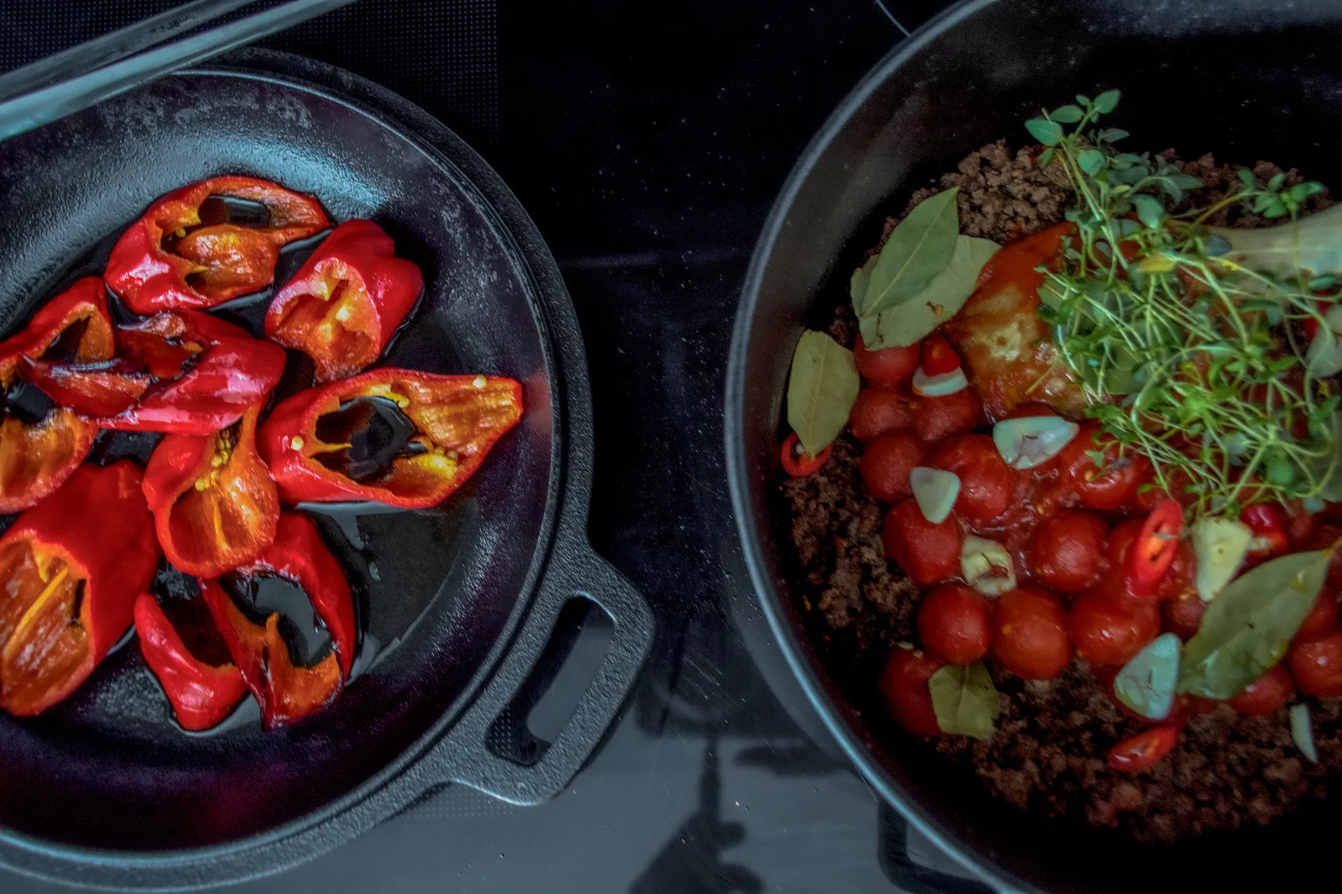 주철 팟 & 덮개, Ø26 cm Satake | 사타케