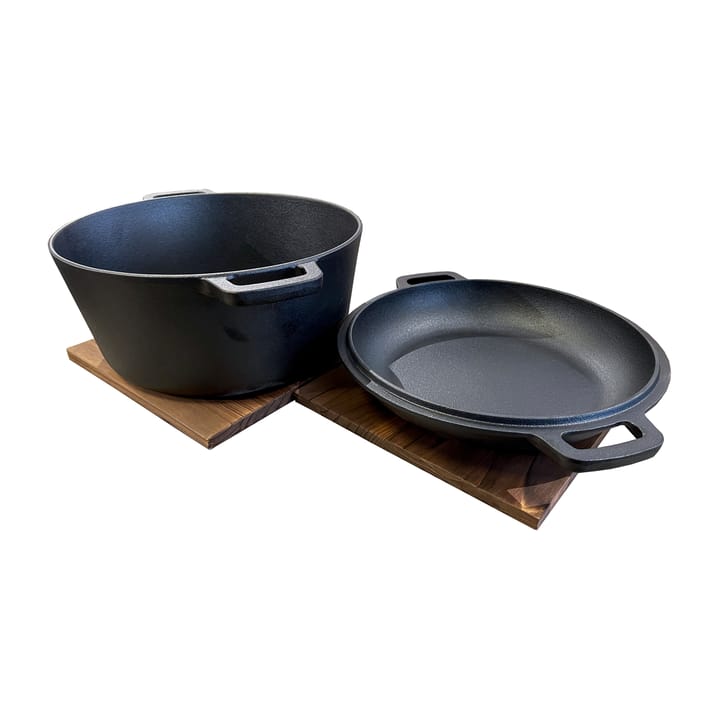 주철 팟 & 덮개, Ø26 cm Satake | 사타케