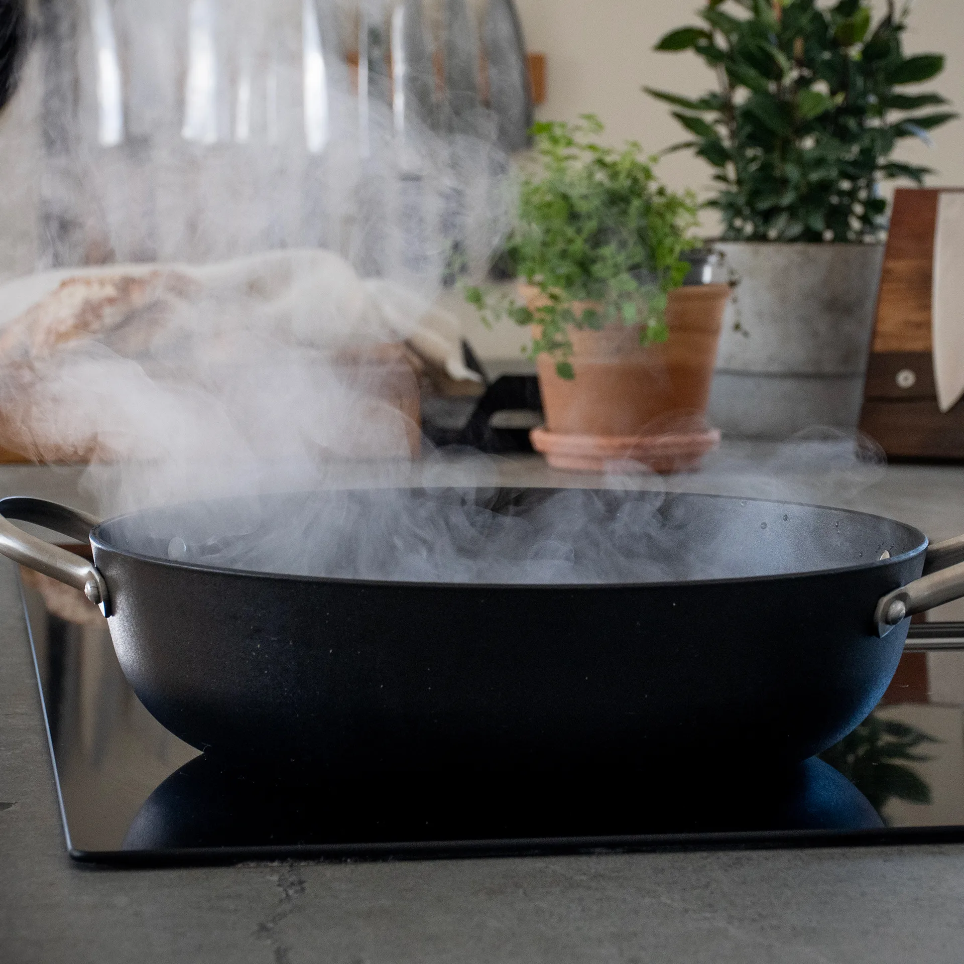 사타케 경량 주철 소스팬, 30 cm Satake | 사타케