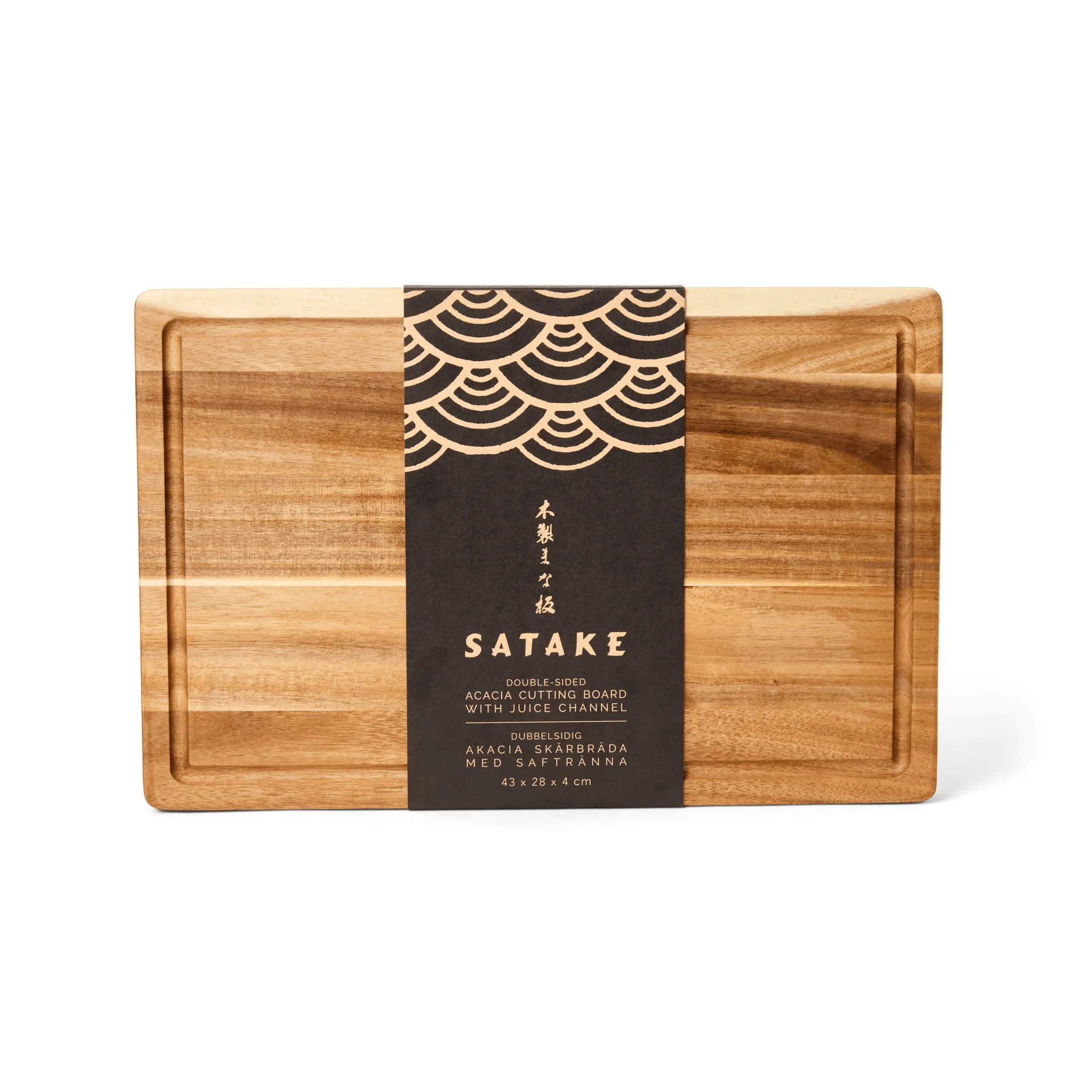 사타케 도마, 아카시아, 오일드, 43.2x27.9x3.8 cm Satake | 사타케