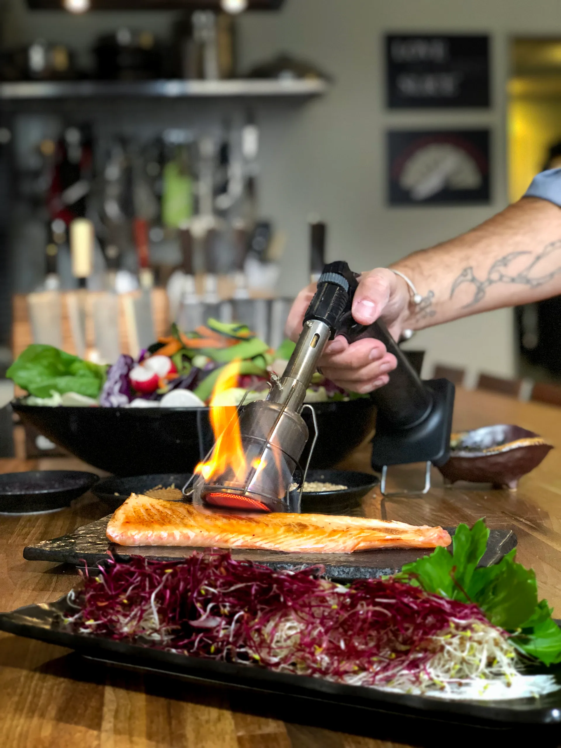 사타케 플레임 마스터 전문 주방 토치, Black Satake | 사타케