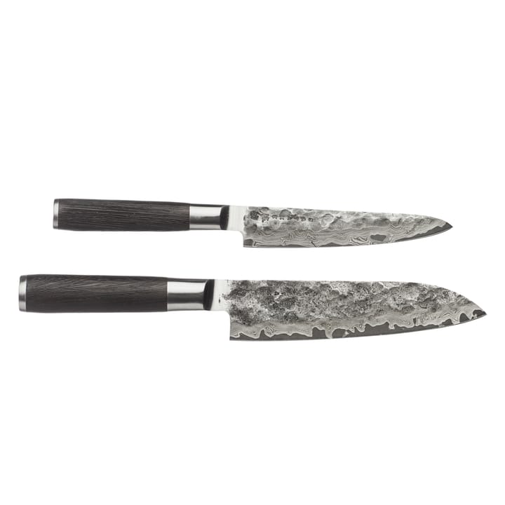 Saceilinge 쿠로 칼 세트 산토쿠&페티 - 2 pieces - Satake | 사타케