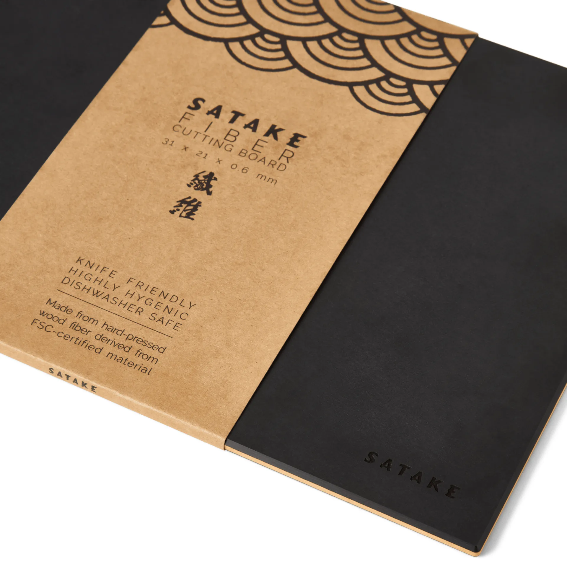 Satake 도마 원목과 종이, 31x21.5x0.6 cm Satake | 사타케