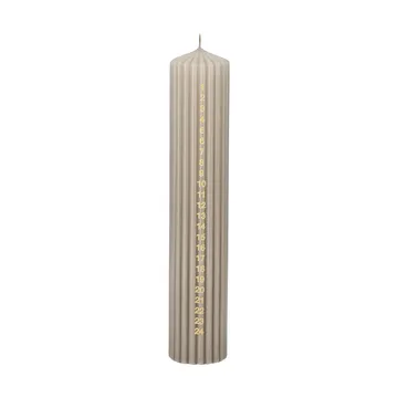 Awaiting 캘린더 캔들 - Linen, 25 cm - Scandi Essentials | 스칸디 에센셜