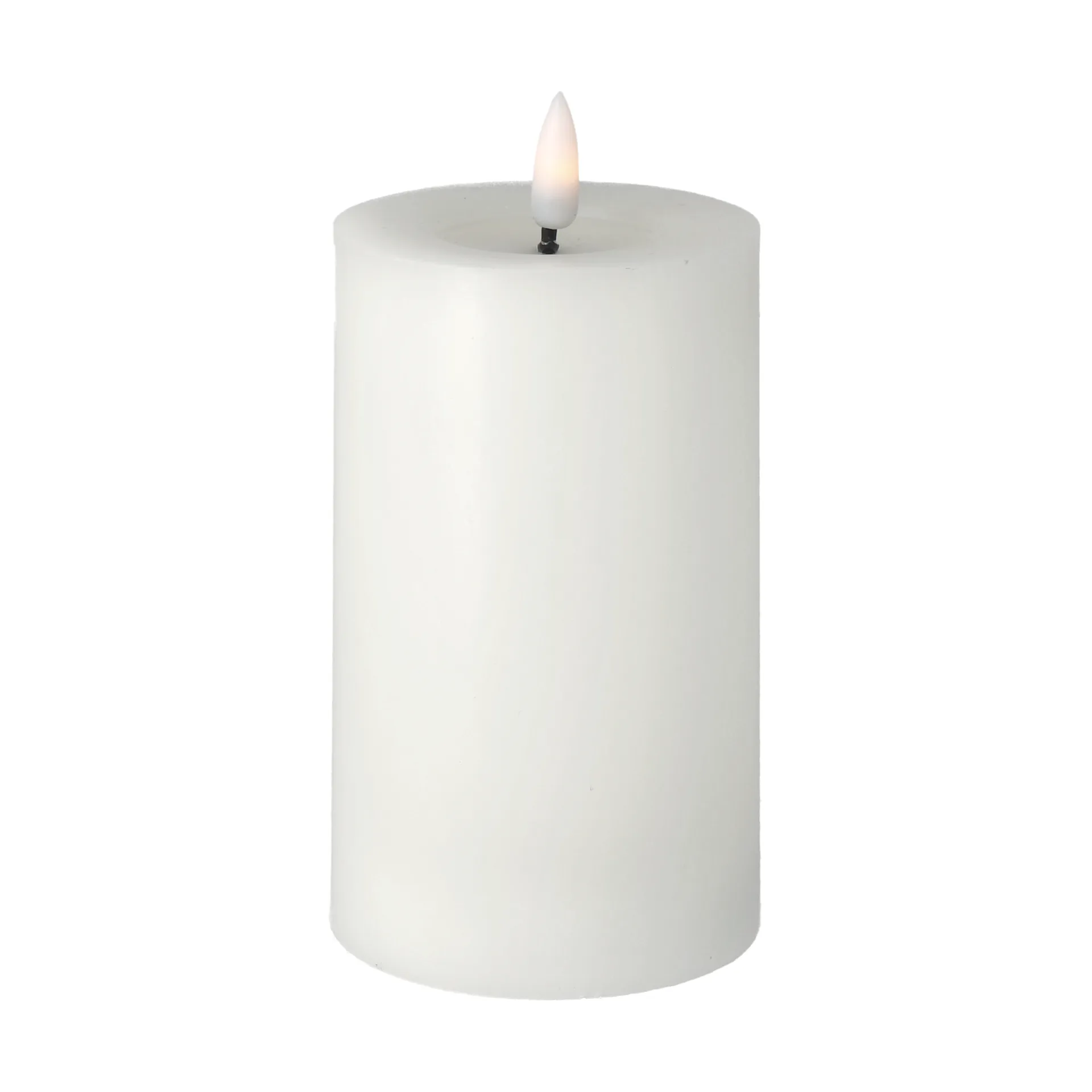 Bright Melt block candle 15 cm, White Scandi Essentials | 스칸디 에센셜