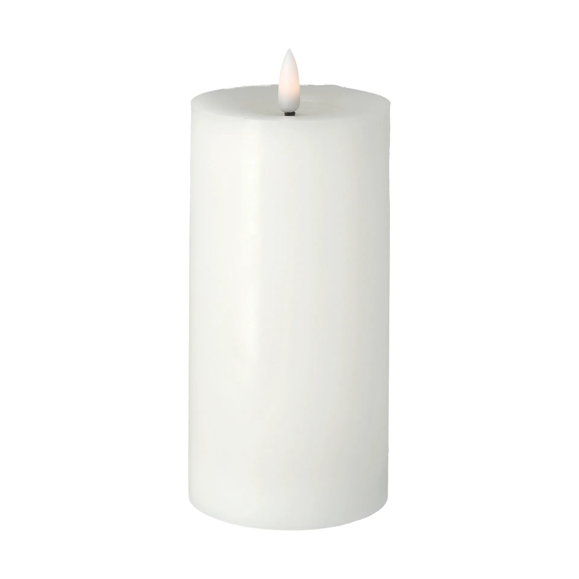 Bright Melt block candle 17,5 cm, White Scandi Essentials | 스칸디 에센셜