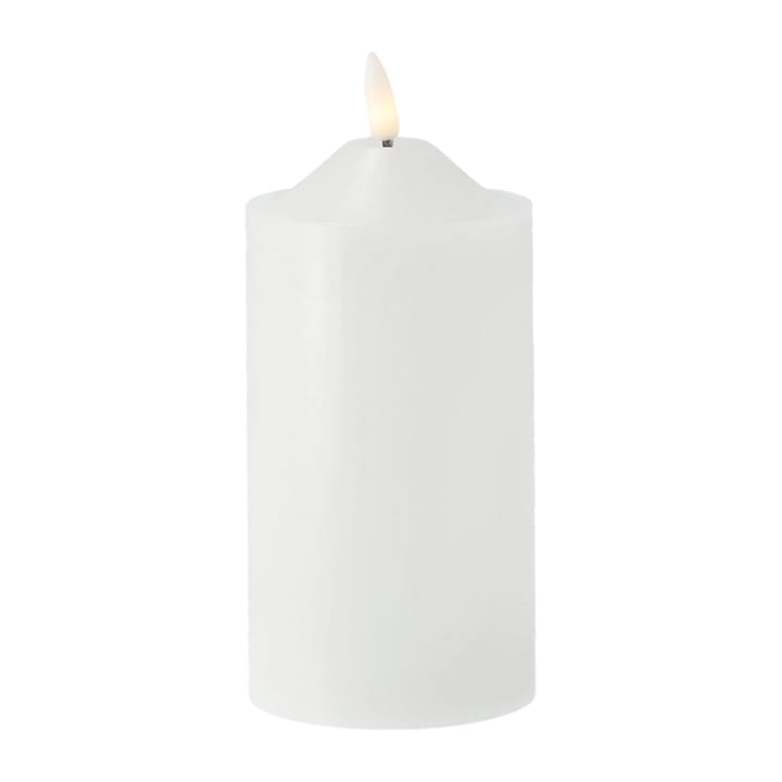 브라이트 블록 캔들 LED 17 cm - White - Scandi Essentials | 스칸디 에센셜