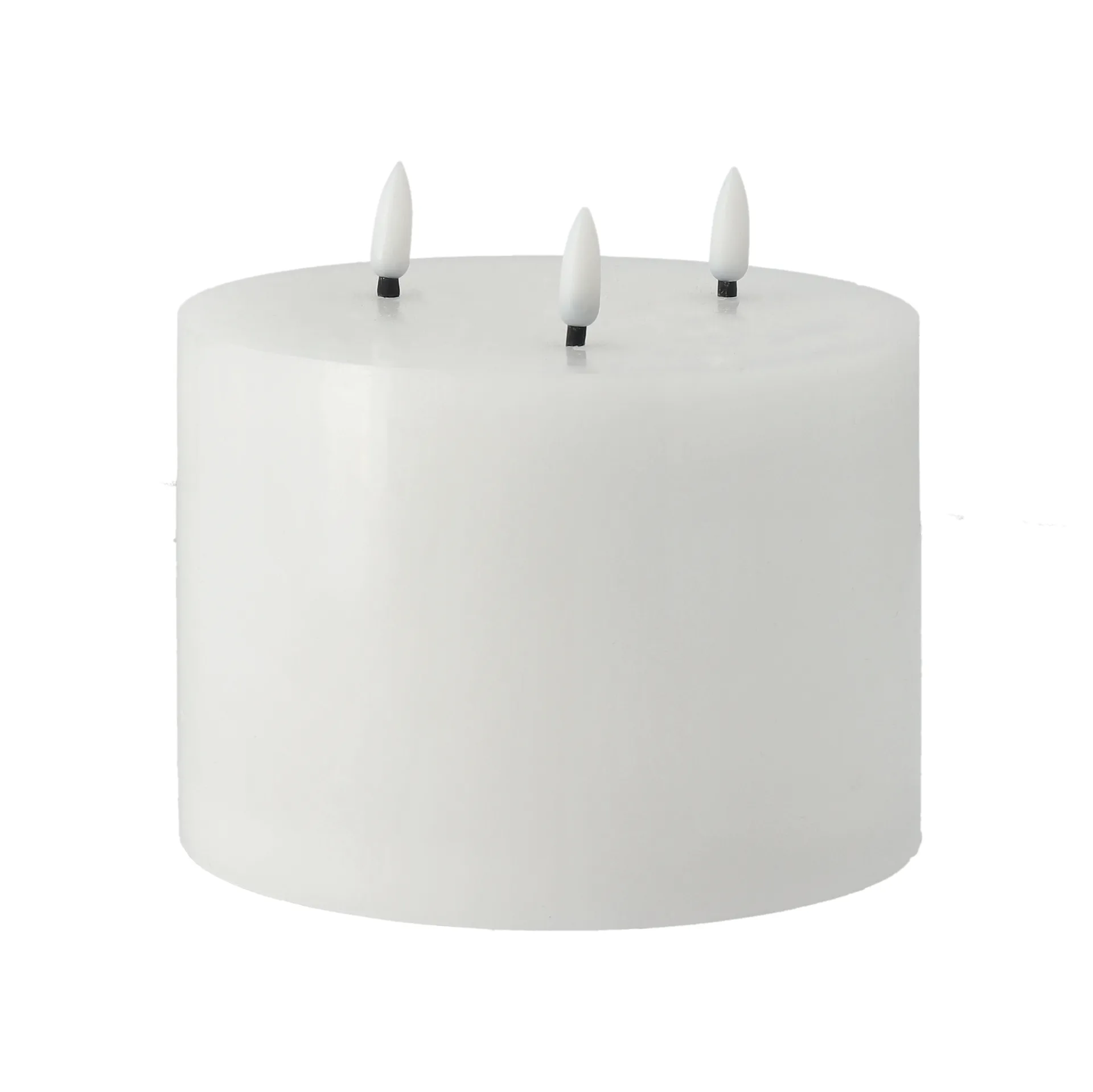 브라이트 멜트 블록 캔들 LED 3윅 13 cm, White Scandi Essentials | 스칸디 에센셜