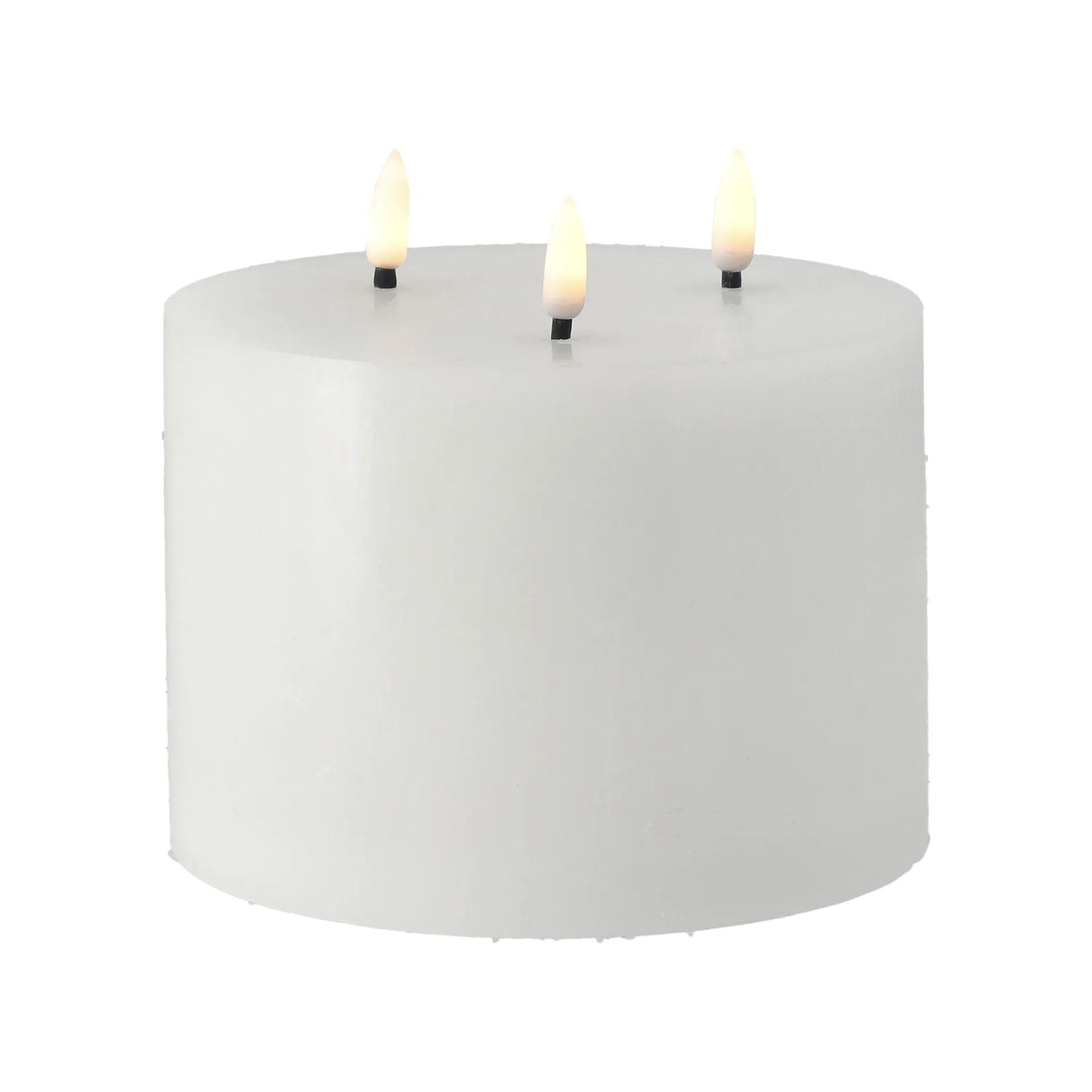 브라이트 멜트 블록 캔들 LED 3윅 13 cm, White Scandi Essentials | 스칸디 에센셜