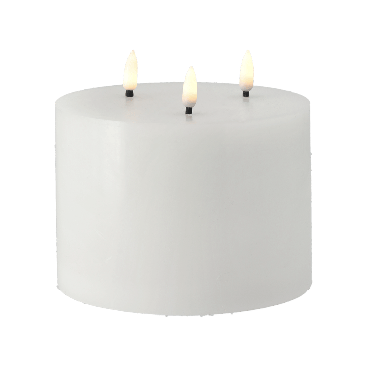 브라이트 멜트 블록 캔들 LED 3윅 13 cm, White Scandi Essentials | 스칸디 에센셜